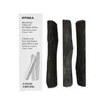 Binchotan Charcoal from Kishu, Japan - Water Purifying Sticks for Great-Tasting Water, 3 Sticks - Each Stick Filters up to 2 Liters of Water