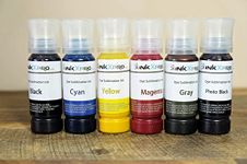 inkxpro Dye Sublimation Ink 6 X 85ml Bottles Dye Sublimation Ink for Epson EcoTank et-8500 et-8550 Printers