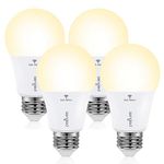 Sengled Smart Light Bulbs, Alexa Light Bulb No Hub Required, Smart Bulbs That Work with Alexa & Google Home, WiFi Light Bulbs A19 9W Soft White High CRI >90, CEC Title 20, 800LM 60W Equivalent, 4 Pack