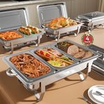 Amhier Chafing Dish Buffet Set, 9QT
