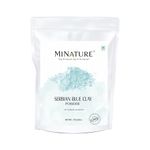 minature Serbian/Cambrian Blue Clay Powder For Facial Masks, Face And Body Exfoliant, Hair Treatment| Pure & Natural Mask Powder For All Skin Types & Unisex Use| 227G(8 Oz)