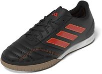 adidas Unisex Adult Copa Pure.3 Football Boots Indoor Sneaker, CORE BLACK/BOLD ORANGE/BOLD GOLD, 10 Women/10 Men US