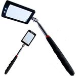 Telescoping LED Lighted Inspection Mirror 360 Swive for Extra Viewing Common Tools