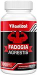 Vitanboost Fadogia Agrestis 1000mg with Ashwagandha & ZINC- Maximum Strength Fadogia Agrestis Extract Supplements - Drive, Athletic Performance & Muscle Mass - Gluten Free, Non-GMO, 60 Softgels