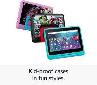 Amazon Fire HD 8 Kids Pro Tablet – 8" HD, 32GB, Ages 6–12, Parental Controls