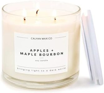 Calyan Wax Co. Apples & Maple Bourbon 3 Wick Scented Candle - 43 Hour Burn