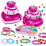 Arts and Crafts for kids ages 8-12,Beads Bracelet Making Kit for Girl,Kids Bracelet Maker Jewelry Making Kit with 216 Beads,Easter Christmas Birthday Gifts for Ages 6 7 8 9 10 11 12 Year Old