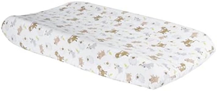 Farm Friends Deluxe Flannel Changing Pad Cover