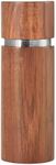 AdHoc Profi Pepper or Salt Mill - Seasoning Mill with Ceramic Grinding Mechanism - Salt & Pepper Grinder with Adjustable Settings - Stainless Steel & Wood