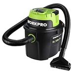 WORKPRO Wet and Dry Vacuum Cleaner 1200W, 3-in-1 10L Container Multipurpose Vacuum with Blow Fuction for DIY, Car, Garage, Workshop, Home