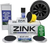 Premium Tesla Wheel Curb Rash Repair Kit for Model X 22-inch Grey Turbine Rims - DIY Kit with Color-matched Touch Up Paint - Made in USA