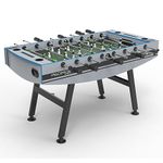 Stag Iconic Pacifica Foosball Table| Premium Table Soccer for Kids, Adults with Cup Holders| Ideal for Home, Club, Outdoors| Adjustable Levelers & All Weather Table Cover Included with 5 Play Balls
