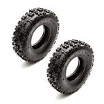 Set of 2 x Tyres 4.10-6 Off Road Knobbly Tread Midi Moto Quad Bike ATV 6 Inch Rim 410-6