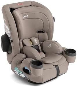 Joie Saffron SI 4-in-1 Car Seat – Car Seat for Infants to Toddlers to Big Kids - 4 Modes, 10-Position No-Rethread Headrest & Harness (Mocha)