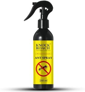 Knock Roach Ant Control Spray 100% Natural Herbal, eco-friendly, and biodegradable Safe for humans, kids and pets