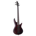 Ibanez GSRM20 GIO Series MiKro Short Scale Electric Bass Guitar - Walnut Flat Finish, 3/4