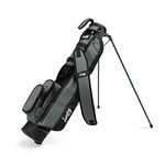 Sunday Golf Loma Bag - Lightweight Golf Bag with Strap and Stand – Easy to Carry Pitch n Putt Golf Bag – Par 3 & Executive Courses, 31 Inches Tall (Midnight Green)