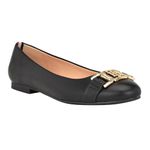 Tommy Hilfiger Women's Gallyne Ballet Flat, Black 001, 8