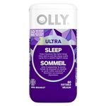 OLLY Ultra Strength Sleep Softgels, 10mg Melatonin, L-Theanine, Chamomile, Magnesium, Lemon Balm, Sleep Nighttime Sleep Aid 60 count