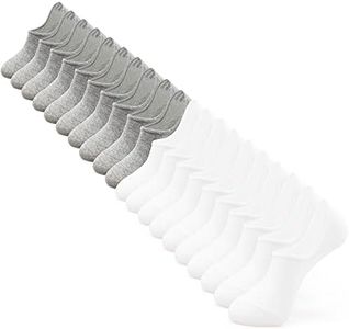 IDEGG Women's Socks 10 Pairs Low Cut Anti-Slid Novelty Athletic Casual Cotton Socks