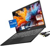 MSI Modern 15 Laptop, 15.6" Full HD Display, Intel Core i7-1255U(10-Core, Upto 4.7 GHz), Intel Iris Xe Graphics, Backlit Keyboard, HDMI, Numeric Pad, Windows 11 Home, Black(16GB RAM - 512GB SSD)
