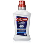 Colgate Phos Flur Anti Cavity Fluoride Rinse Mint 16 Oz (Pack Of 3) Liquid