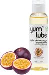 Yum'Lube | Edible Passion Fruit Body Oil – Sensual Massage Oil for Date Night, Massage Oil Sex & Erotic Massage