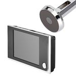 Digital Door Viewer,Door Peephole Viewer with 3.5Inch LCD Screen+120° Angle View,Electronic Cat Eye Camera for Home Security