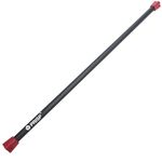 PRISP Weighted Exercise Workout Bar - Total Body Weight Bar for Home Gym, Fitness, Yoga and Strength Training