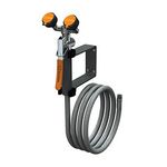 Guardian Equipment G5026 Wall-Mount Eyewash/Drench Hose Unit with Squeeze-Open Valve