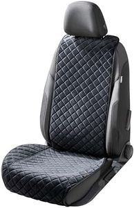 Walser Auto-Sitzaufleger Luxor, Universelle PKW-Sitzauflage für Vordersitz, Auto-Sitzschoner mit Seitenwangen-Schutz inkl. Anti-Rutsch-Beschichtung