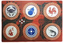 BAU Cua Ca Cop - Chinese New Year Dice Game - Fish Prawn Crab Dice Game - Lunar New Year Game