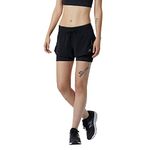 New Balance Women's Impact Run 2 In 1 Short, Black, Medium
