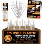 Defender Bird Spikes | Wide Plastic