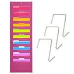 Pink Pocket Chart for Classroom - 1