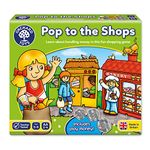 Orchard Toys Pop to the Shops Board Game, Helps Teach Handling Money and Giving Change, Perfect for Ages 5-9, Helps Money Skills, Educational Toy Game, 250 x 220 x 50mm