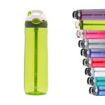 Contigo Ashland Tritan Water Bottle with Straw I One-Handed Operation, Leakproof, BPA Free Bottle with Autospout Technology, 720 ml