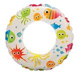 Mamadev®:- Pool Party Swimming Ring Swim Tube for Kids Swimming Leering Ring for Girls and Boys Swimming Tube Inflatable Swim Ring(6-10 Year)(Size - 24''inch)(1 PIS)