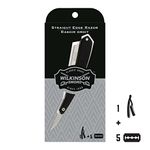 Wilkinson Sword Classic Straight Razor With 5 Refills, 1 Count