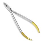 Mini Ligature Wire Cutter For Orthodontic Soft Hard Wire Cutting Straight TC long handle