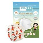 SWASA - Super Bheem Polypropylene N95 Mask For Kids, Ffp2 Mask For Boys & Girls (Pack Of 6) - Multicolor