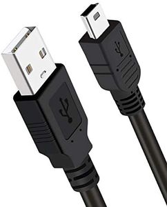 SCOVEE PS3 Charger Cable,10ft PS3 Controller Charging Cord,Mini USB Cable for PlayStation 3 Controller,DualShock 3 SIXAXIS,PS3 Slim Data Mini-B Charger Wire PS 3 Move,TI84 Plus CE,PS3 Charging Cables