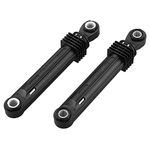 SODIAL 2 Pcs 100N LG Washing Machine Shock Absorber Washer Front Load Part Black Plastic Shell Home Appliances Accessories