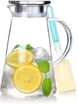 SUSTEAS 2.0 Liter 68oz Glass Pitche