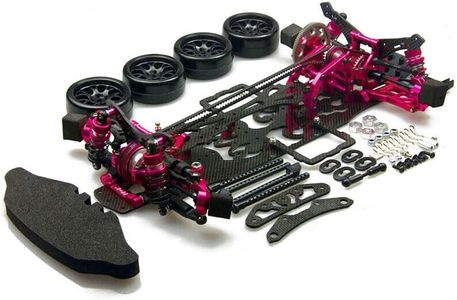 1/10 Alloy Carbon Sakura D4 RC RWD Drift Racing Car KIT-D4RWD Upgrade car Framework