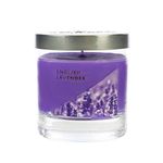 WAX LYRICAL Medium Wax Fill Candle English Lavender.Burn Time Approx 50 Hours Jar, Silver