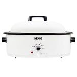 352-0724 Roaster Oven Nesco 18 qt Oval White