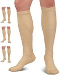 Compression Socks for Women & Men Circulation (4 Pairs)- Best Support for Nurses, Running, Hiking, Medical, Pregnancy