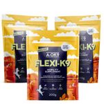 A-OK9 Flexi-K9 | 3x100g Multipack | Hip and Joint Supplement for Dogs | Supports Stiffness & Mobility Care | Natural Ingredients & Superfoods | Mix with Dog Food | All Ages & Breeds | Absolute Dogs