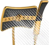 BRIGHT SHOWERS Dual Shower Head with Handheld, High Pressure Rainfall Shower Head Combo, 60-Inch Stainless Steel Hose, Brushed Gold